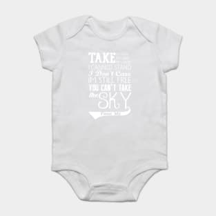 Firefly Theme song quote (white version) Baby Bodysuit